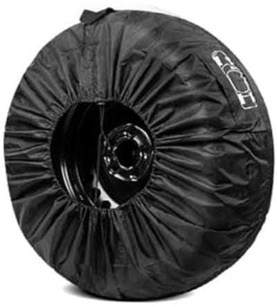 Autobandentas Reservewielhoes voor Aanhanger, Camper, Vrachtwagen en SUV - Zwart - S