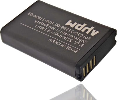Camera Accu - Batterij Navigatie GPS - Apparaat Voeden - Hoge Capaciteit - 2200 mAh - Zwart