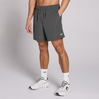 MP Heren 7  Geweven Trainingsshort - Donkergrijs - XS