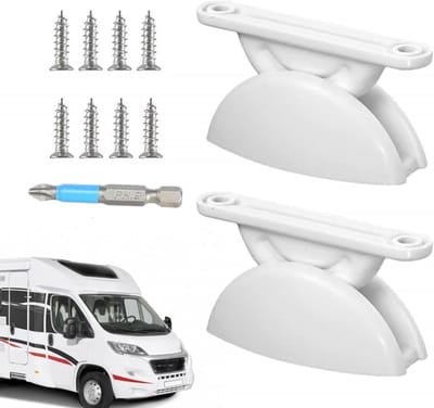 Deurvanger Deurstop - Automatische Deurhouder - Voorkom Deurbeschadiging - Met Vasthouden Functie - 75 x 3 cm - Wit