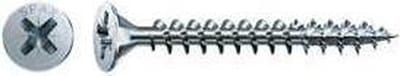 Spax spaanplaatschroef vz pk 2.5x20mm pz1