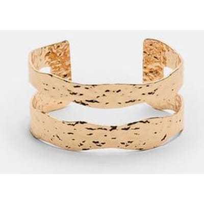 Stradivarius Armband met textuur  Goud OS