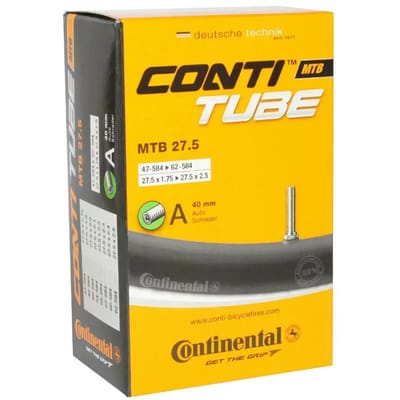 Continental - Binnenband Fiets - Auto Ventiel - 40 mm - 27.5 x 1.75 - 2.40