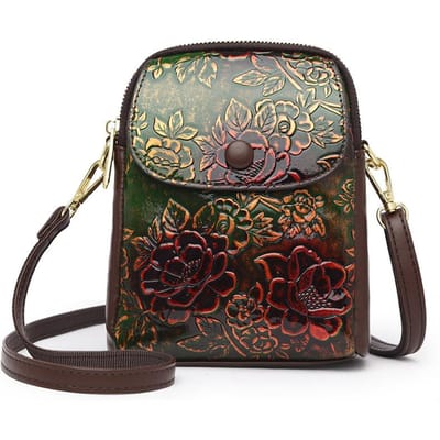 Herfst Nieuwe Tas Dames Modieuze Schoudertas Mobiele Telefoontas Chinese Stijl Crossbody Tas Verticaal Moedertas gray