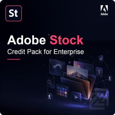 Adobe Stock Credit Pack for Enterprise 1 - 9 Gebruiker(s) 1000 Credit Pack