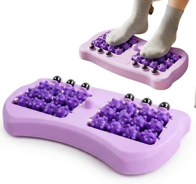 Solidchoice - Voetmassageapparaat met 6 Rijen en Magnetische Kralen