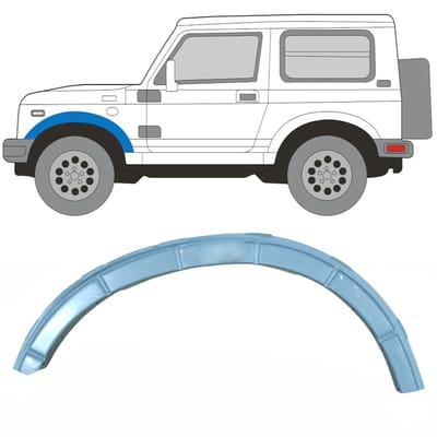 Reparatiepaneel bevestiging voorste wielkast voor Suzuki Samurai 1981- / Links