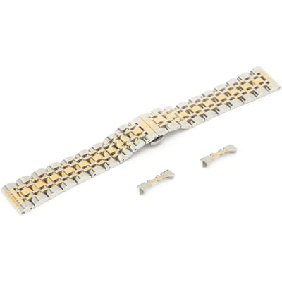 Exquise Stijlvolle Horlogeband Roestvrij Staal Vervangende Horlogeband Onderdelen Accessoire22mm   0.87in white