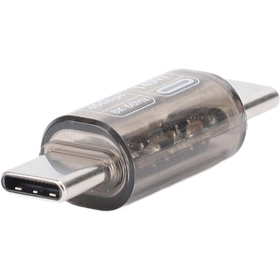 Type C Mannelijk naar Mannelijk Adapter 40 Gbps USB4.0 8k Bij 60 Hz 140W Snel Opladen Digitaal Display Type C naar