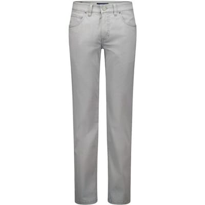 Gardeur Broek Bill Fine-Textured Print Licht Grijs / male