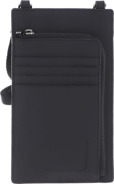 Piquadro, Sac, Sac bandoulière en cuir, Noir, 11,5 x 19 x 2 cm, Pour femme black