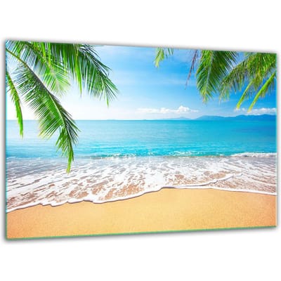 TMK ArtDeko Serie - Gehard Glazen Snijplank - 30x22 cm - Veilige Hoeken - Antislip