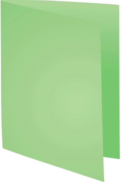 Exacompta 10x FOREVER 170 - Pak van 50 dossiermappen 170g/m2- 24x32cm voor A4. - Fel groen - 420213E