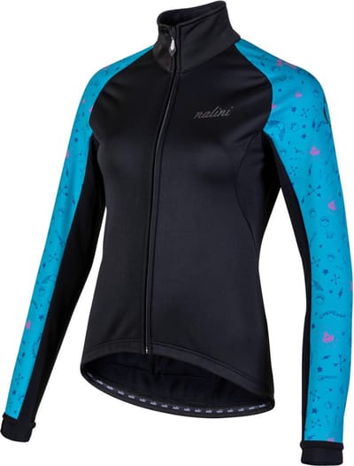 NALINI DAMESWINTERJACK CRIT 2.0 BLAUW - ZWART Maat M