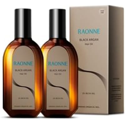 RAONNE - Black Argan Hair Oil 2X Rich Oil Duo Set 100ml x 2 pcs