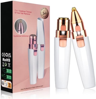 2-in-1 Ladyshave - Scheerapparaat Vrouw - Elektrisch Ontharen - Haarverwijderaar Dames - Trimmer Vrouw - Intieme Zone Schaamhaar