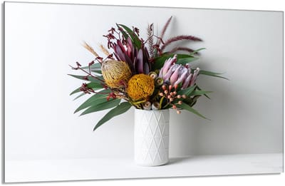 TMK ArtDeko - Snijplank - 80x52 cm - Bloemenpatroon - Hittebestendig - Veilig voor Alle Korven