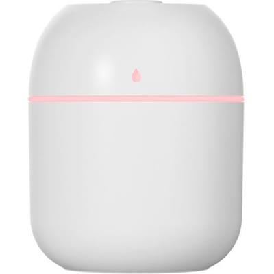 Ultrasone luchtbevochtiger Mini draagbare etherische olie aromatherapie diffuser voor thuiskantoor auto 220 ml wit