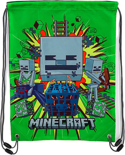 MINECRAFT Zwemtas Sporttas Groen