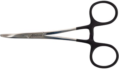 Albatros Adertang krom - professionele roestvrijstalen tang voor precisiewerk bij vissen 20CM