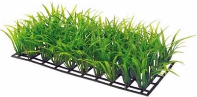 Hobby Plantmat 3 kunstplanten bodembedekking voor aquarium | 25 x 12,5 cm