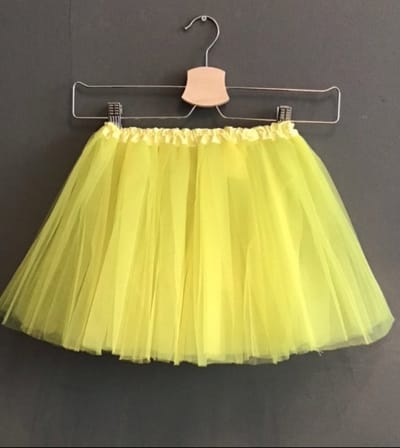 Tutu - Citroengeel kind - 30 cm