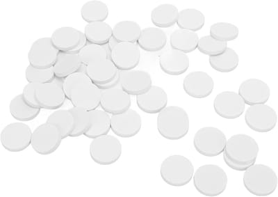 Nagelpolijstschijven - Schuurpads Nagelvijlen - Nagelverzorging Thuis - Verschillende Manicure Stijlen - 25 mm - Wit