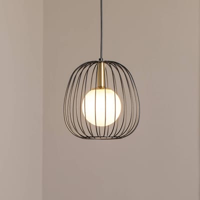 BELL 1 S Hanglamp - Modern Wit/Zwart - Sigma Verlichting