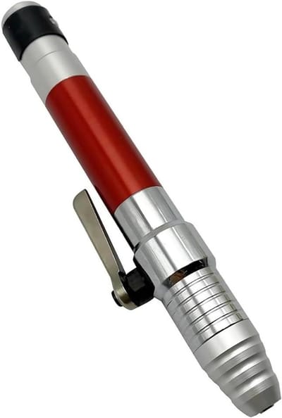 Slijptool Handstuk - Flexaschaft Accessoire - Precisie Polijsten - Snel Wissel Systeem - 56 Inch Ontwerp - Rood