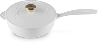Le Creuset Holly Collection Steelpan ø 21 cm gietijzer Cotton