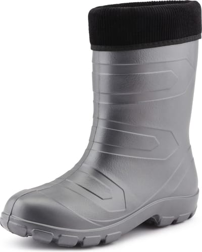 Ladeheid Dames Regenlaarzen - Thermo Rubberlaarzen Vederlicht - EVA - LA-LMG-879-Aspen - Zilver/Zwart - 36
