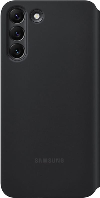 Samsung Smart Clear View Hoesje - Samsung Galaxy S22 Plus - Zwart