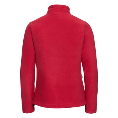 Russell Dames/Dames Full Zip Outdoor Fleecejack (Klassiek rood)
