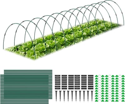 Broeikas Bogen Set - Tunnel Kassen - Planten Beschermen - Modulair Systeem - 30 Stuks
