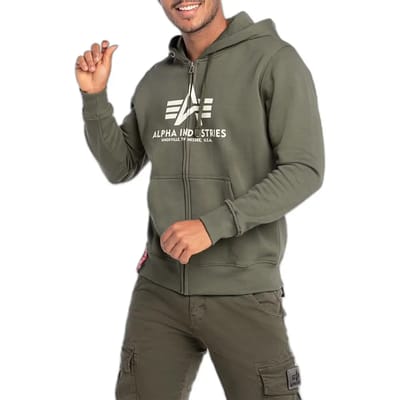 Hoodie Alpha Industries Basic Zip