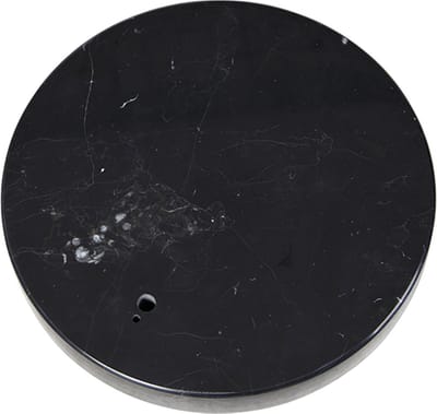 QAZQA editor - Moderne Vloerlamp - H 5 cm - Zwart -
