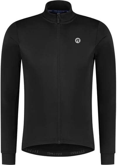 Rogelli Core Heren Fietsshirt - Lange mouw - 3 achterzakken - Zwart