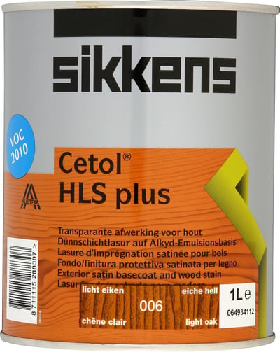 Sikkens Cetol Hls Plus - 006 - Lichte Eik - 1 l - 14-18 m²/l