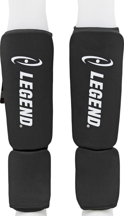 Legend Sports Scheenbeschermers Easy Zwart Maat M