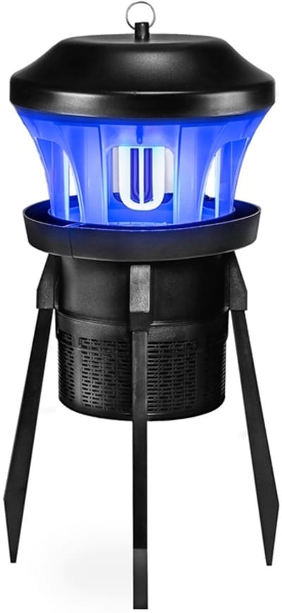 Knock Pest Control MosquitoMagnet - Insectenlamp - 22 x 22 x 32,5 cm - Muggenlamp - Zuigkracht - Menselijke CO2 geur - 360°