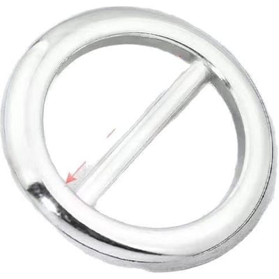 Multifunctionele Metalen Sjaalclips - Elegante Modeaccessoires, Veelzijdige Styling Clips voor het Vastzetten van Korte Mouwen of Overhemden 1 Piece Silver white