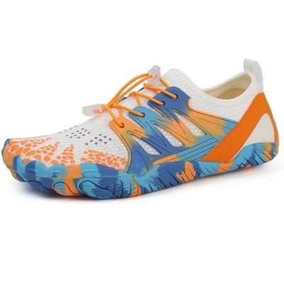 Dames Waterschoenen, Heren Barefoot Aqua Schoenen Sneldrogend Strandvoetwerk Ademende Sportsneakers Antislip Wandelschoenen Nieuw 39 orange
