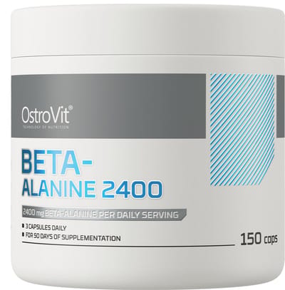 OstroVit - Beta-Alanine - 2400 mg - 150 Capsules - alanine supplement - Aminozuren