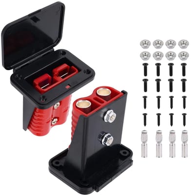 Dailygoody - Waterdichte Connector Kits - Hoogstroom Verbinding - Inclusief Bevestigingsmaterialen - 175A - Kits voor Auto en Boot - 2 Stuks - Ge