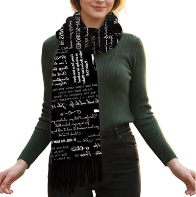 Gebedssjaals voor dames - Sjaal met teksten - Kerkgemeenschap - Zachte stof - 70 x 180 cm - Niet gespecificeerd