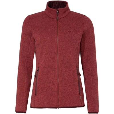 Vaude Rienza Iv Fleece Met Volledige Rits Rood 48 Vrouw