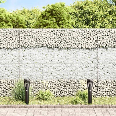 Pierres de Jardin Blanches 12 cm Verre