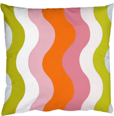 Sierkussens - Kussentjes Woonkamer - 50x50 cm - Banen - Golven - Kleurrijk - Verticaal