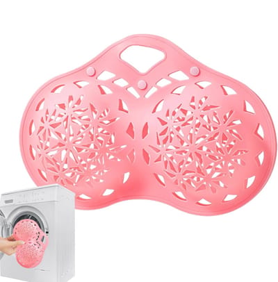 Waszak voor Beha's - Lingerie Beschermer - Wasmachine Bescherming - Ophangbare Mesh - 37.5 cm - Roze