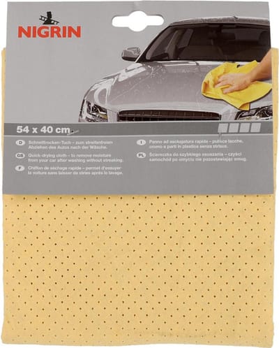 NIGRIN sneldrogende droogdoek 540 x 400 mm, beige